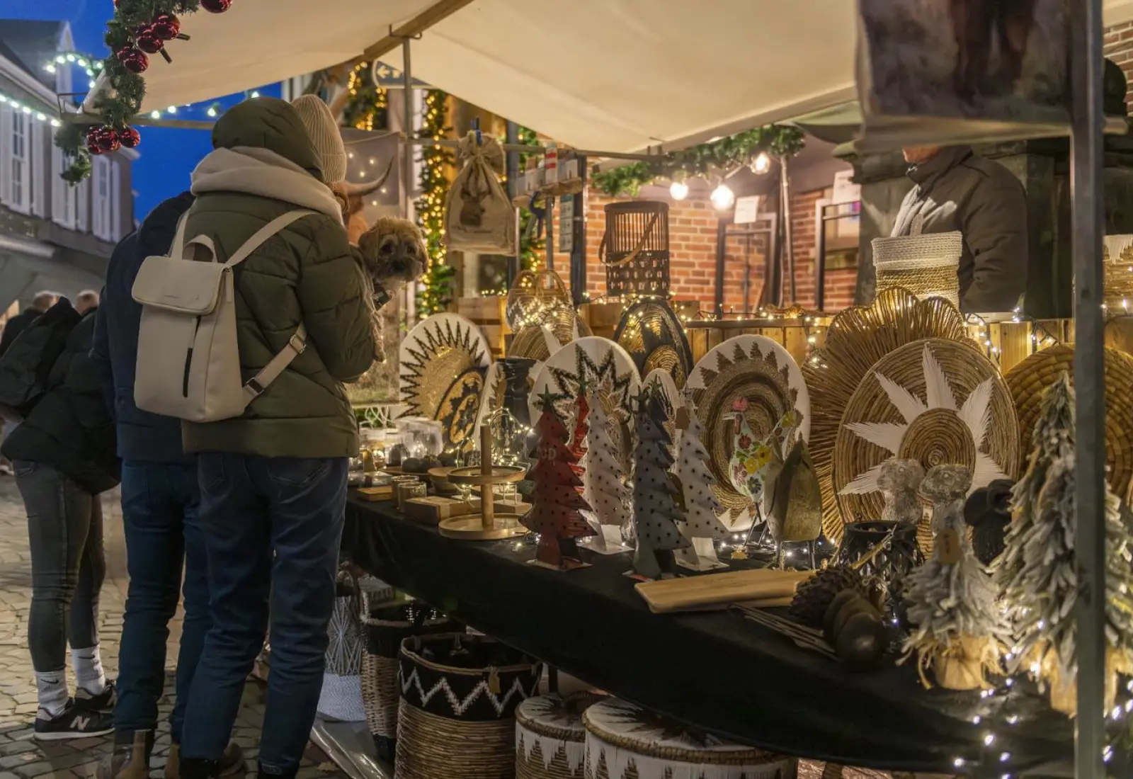 Winterse sfeer tijdens Kerst en Kunst
