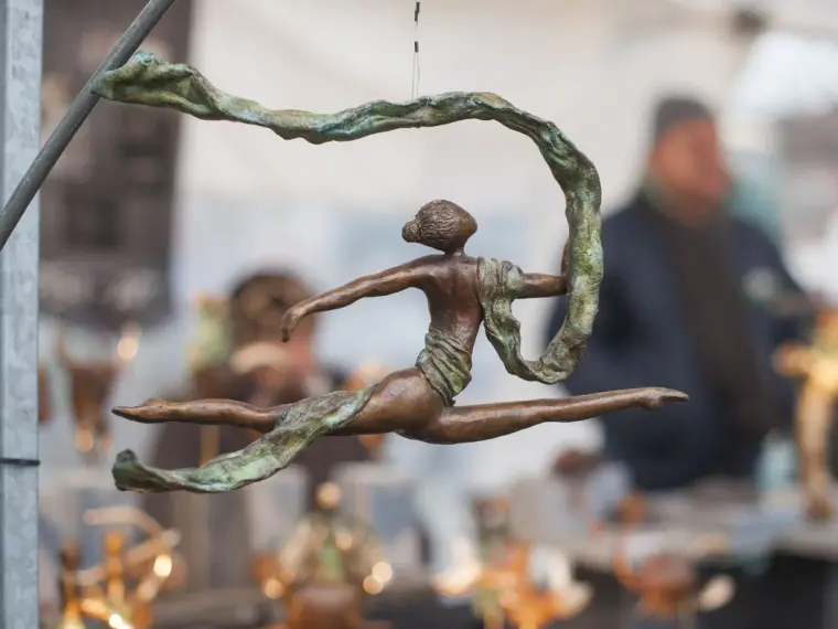 Kunstwerk van een lokale kunstenaar